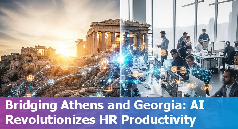 HR professionals using AI tools to boost productivity in Athens and Georgia, US workplaces