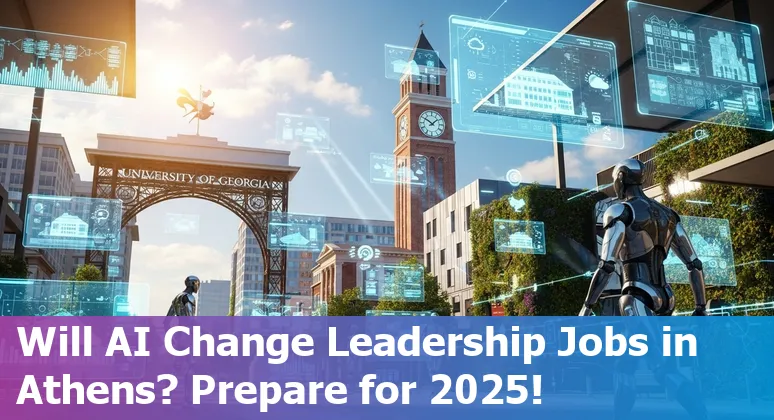 Artificial intelligence transforming leadership jobs in Athens, Georgia in 2025