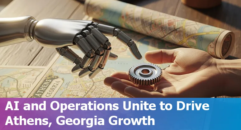 Operations professionals using AI technology to improve productivity in Athens, Georgia, USA