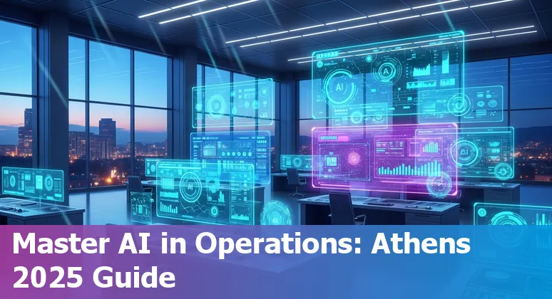 Operations professional using AI technology in Athens, Georgia office in 2025