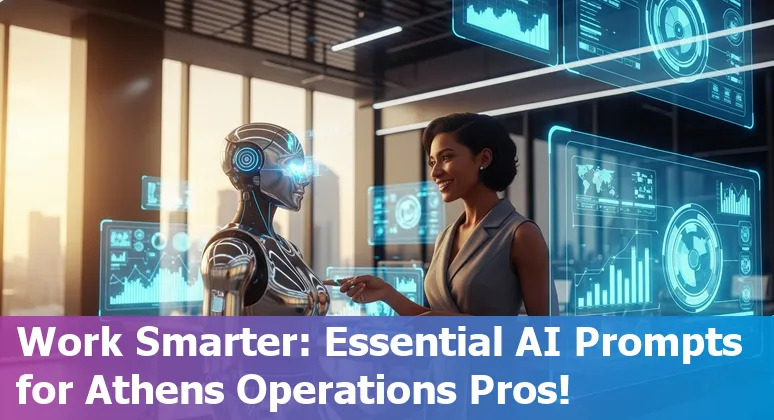 Operations professional using AI tools in Athens, Georgia office in 2025