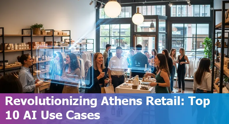 AI technology transforming retail shopping experience in Athens, Georgia store