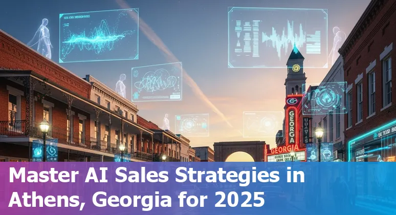 AI technology supporting sales professionals in Athens, Georgia in 2025