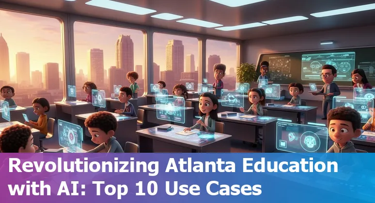 AI technology empowering education in Atlanta, Georgia with students and teachers using digital tools