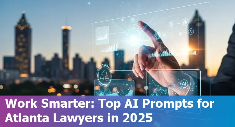 AI technology assisting a legal professional in Atlanta, Georgia in 2025