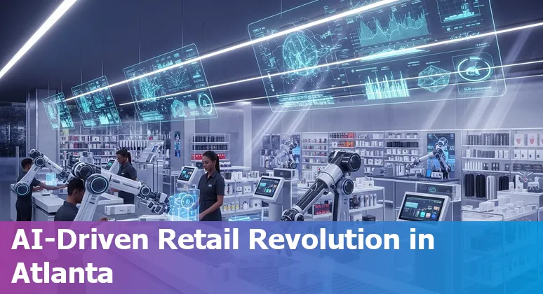 AI technology improving retail efficiency in stores in Atlanta, Georgia