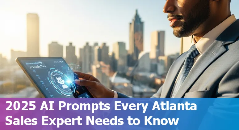 Sales professional using AI-powered tools in Atlanta, Georgia in 2025