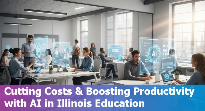 AI technology enhancing education companies' cost savings and efficiency in Aurora, Illinois