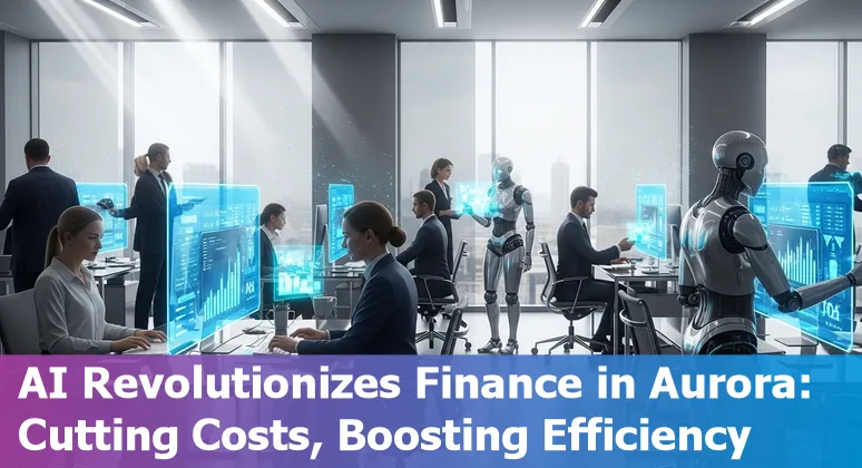 AI technology improving cost efficiency in financial services companies in Aurora, Illinois, US
