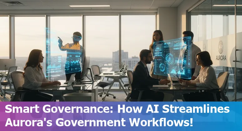 AI technology enhancing government efficiency in Aurora, Illinois with data centers and supercomputers