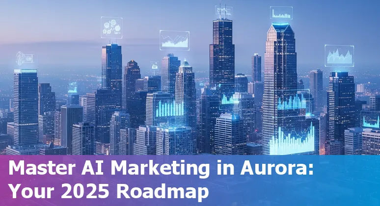 Marketing professional using AI-powered tools in Aurora, Illinois in 2025