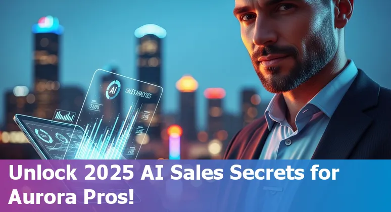 Sales professional using AI tools to enhance sales in Aurora, Illinois in 2025