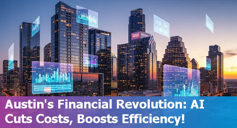 Artificial intelligence technology aiding financial services companies to cut costs and improve efficiency in Austin, Texas