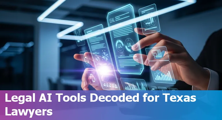 Legal professional using AI tools in Austin, Texas in 2025