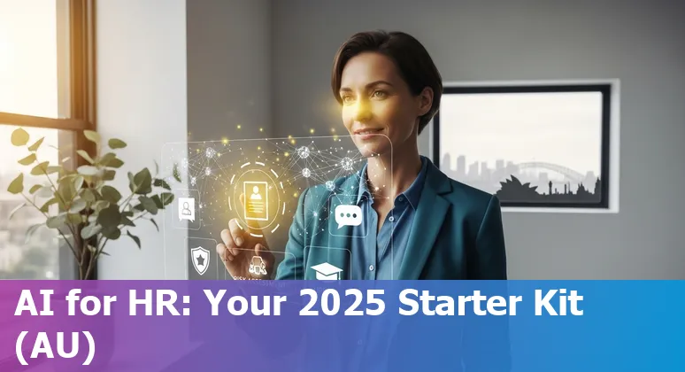 HR professional using AI tools in an Australian office, 2025 - guide for HR in Australia