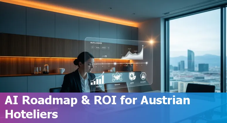 Hotel staff using an AI dashboard in Austria, 2025