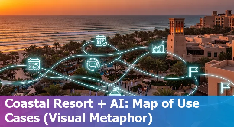 Hotel staff using an AI dashboard for guest messaging, pricing, housekeeping and sustainability in a Bahrain hotel