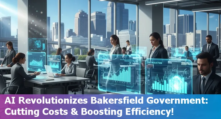 AI technology improving government services and cutting costs in Bakersfield, California, US
