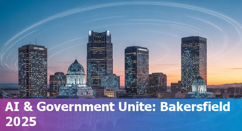AI technology integration in Bakersfield government offices, California, USA in 2025