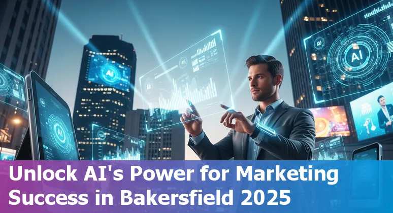 AI marketing technology usage by professionals in Bakersfield, California, in 2025