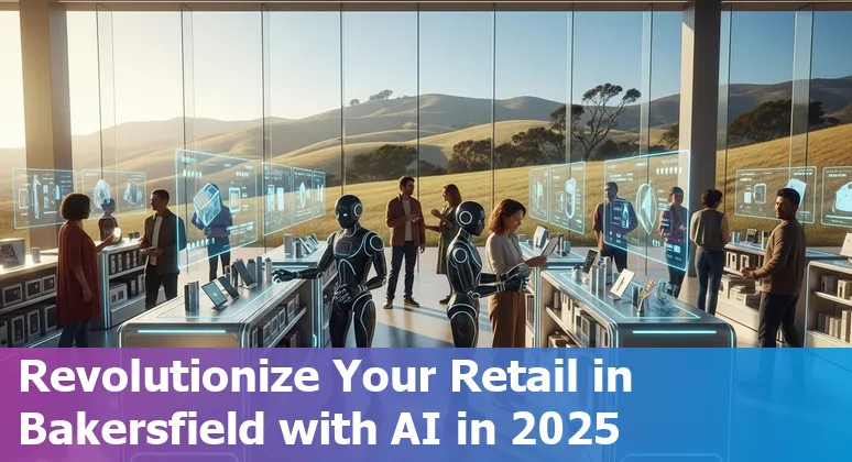Retail store in Bakersfield, California using AI technology for operations in 2025