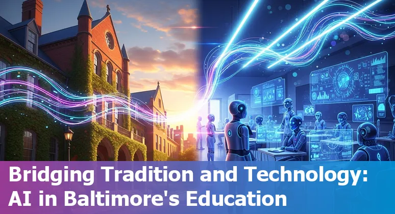 AI technology supporting education in Baltimore, Maryland classrooms and universities