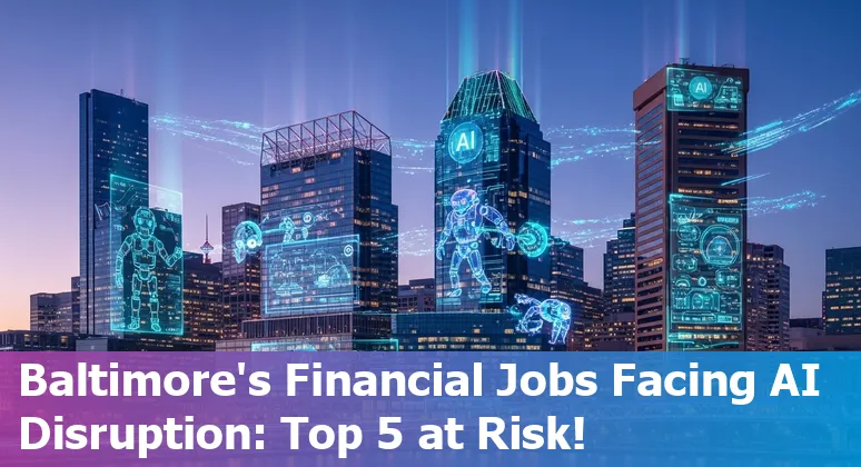 Financial services professionals in Baltimore adapting to AI technology
