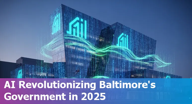 Artificial intelligence applications in Baltimore government industry in Maryland, USA, 2025