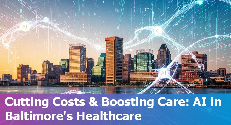 AI technology improving healthcare efficiency and cost savings in Baltimore, Maryland hospitals