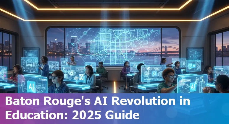 AI technology transforming education in Baton Rouge Louisiana in 2025