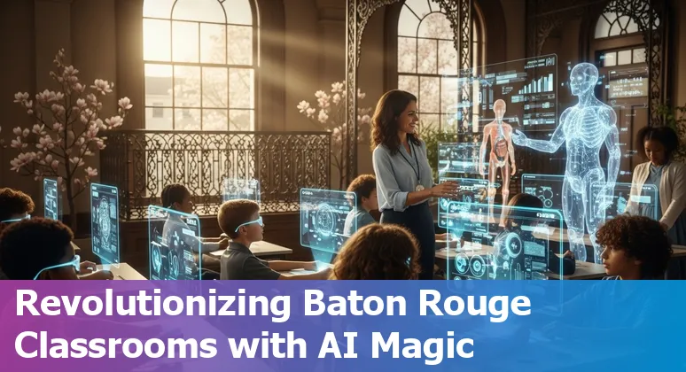 AI technology enhancing education and learning in Baton Rouge schools