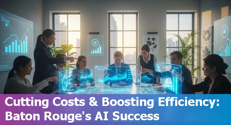 AI technology enhancing financial services efficiency in Baton Rouge, Louisiana, USA