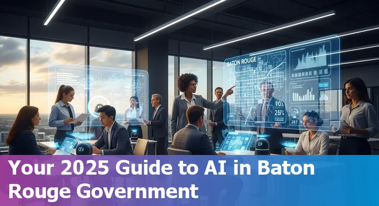 AI technology transforming government operations in Baton Rouge, Louisiana, 2025