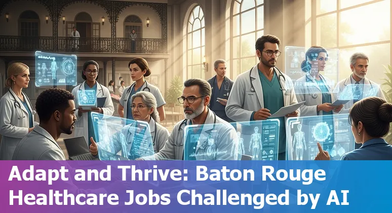 Healthcare workers in Baton Rouge adapting to AI technology in medical coding and administration