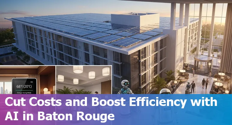 AI technology improving hospitality efficiency and cost savings in Baton Rouge, Louisiana hotels