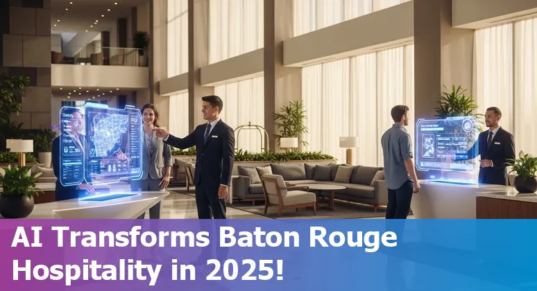 AI technology transforming hospitality industry in Baton Rouge, Louisiana in 2025