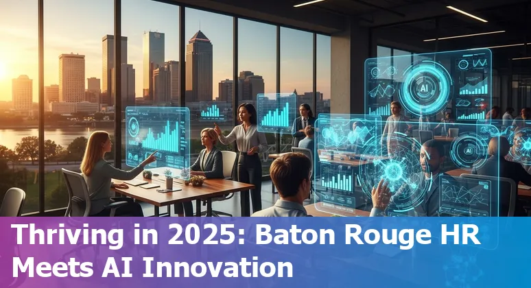 AI transforming HR jobs in Baton Rouge, Louisiana in 2025