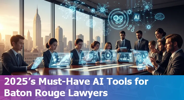 AI tools for legal professionals in Baton Rouge, Louisiana in 2025