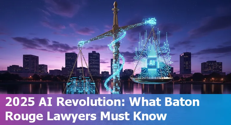 AI transforming legal jobs and education in Baton Rouge, Louisiana in 2025