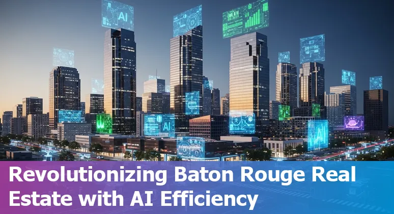 AI technology transforming real estate cost and efficiency in Baton Rouge, Louisiana, US
