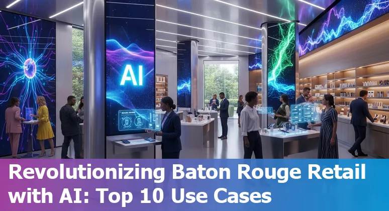 AI powered retail technology helping shoppers in Baton Rouge, Louisiana