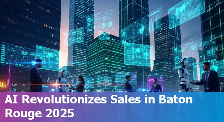 Sales professional using AI tools in Baton Rouge, Louisiana in 2025