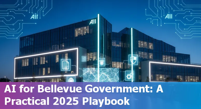 City of Bellevue, Washington government AI adoption: permitting chatbots, traffic analytics, and GIS aerial imagery in 2025