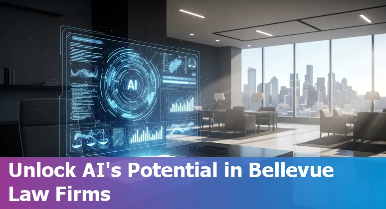 Legal professional using AI technology in Bellevue, Washington office in 2025
