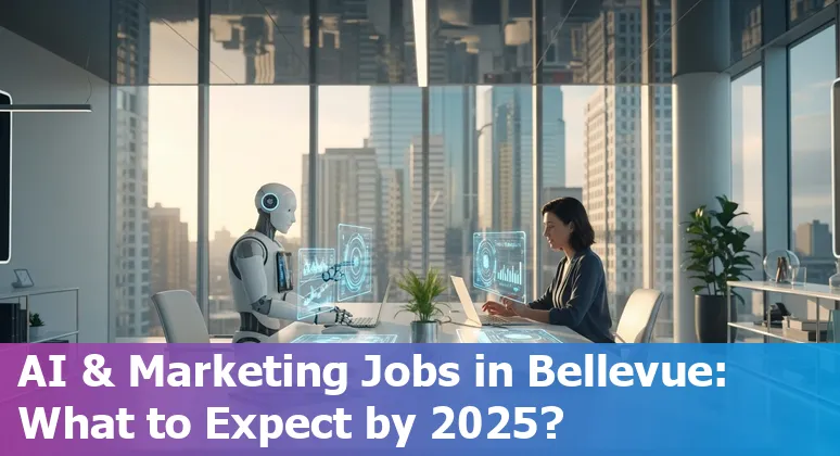 Marketing professionals using AI tools for digital marketing in Bellevue, Washington in 2025