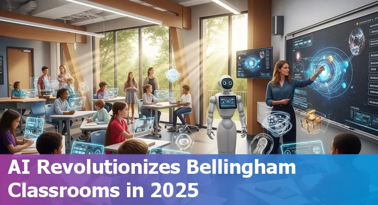 AI technology integrated in a Bellingham, Washington classroom setting in 2025