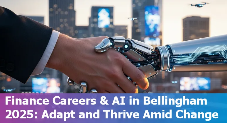 Finance professionals using AI tools in an office in Bellingham, Washington in 2025