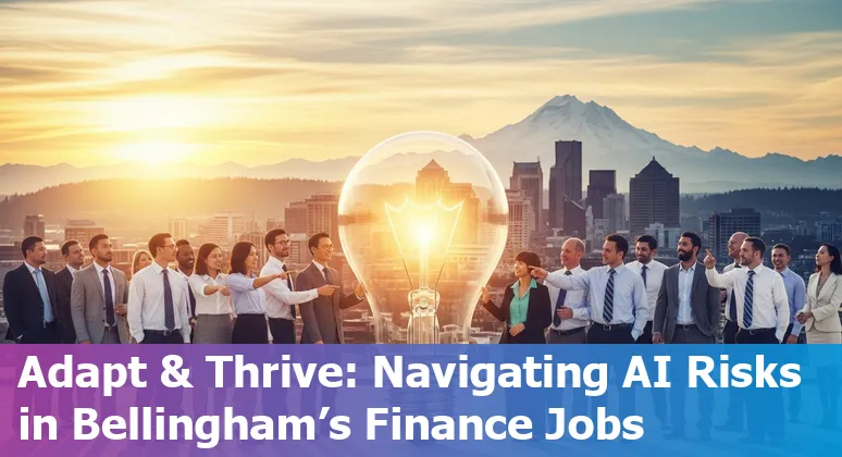 Financial services jobs in Bellingham impacted by AI automation and strategies to adapt career paths.