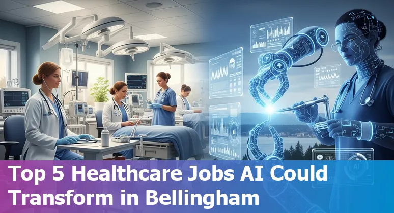 Healthcare professionals working alongside AI technology in Bellingham, Washington