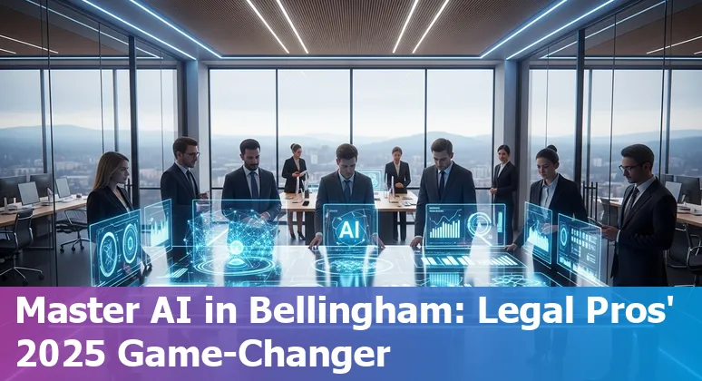 Legal professionals in Bellingham, Washington using AI technology in their law office in 2025